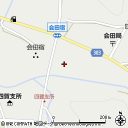 長野県松本市会田712周辺の地図
