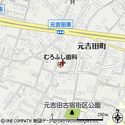 茨城県水戸市元吉田町2197-7周辺の地図
