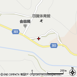 長野県松本市会田675周辺の地図