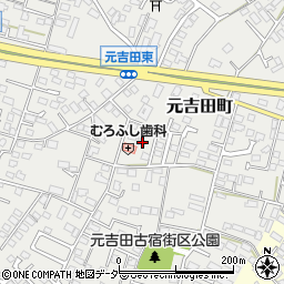 茨城県水戸市元吉田町2196-7周辺の地図