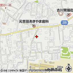 茨城県水戸市元吉田町1127周辺の地図
