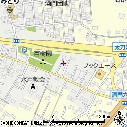 茨城県水戸市元吉田町2623-16周辺の地図