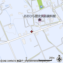栃木県栃木市大平町西山田1037周辺の地図