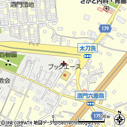 茨城県水戸市元吉田町2628-1周辺の地図
