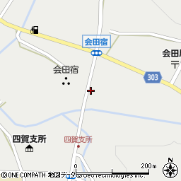 長野県松本市会田709周辺の地図