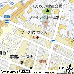 株式会社トヨタレンタリース群馬　本社周辺の地図