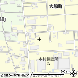 群馬県太田市大原町2571-1周辺の地図