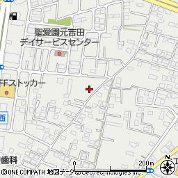 茨城県水戸市元吉田町1189-2周辺の地図