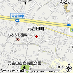 茨城県水戸市元吉田町2177-7周辺の地図