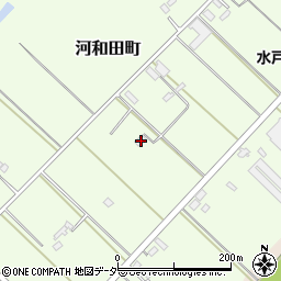 茨城県水戸市河和田町3891-97周辺の地図