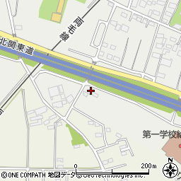 群馬県伊勢崎市上田町83-2周辺の地図