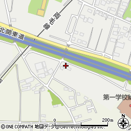 群馬県伊勢崎市上田町83周辺の地図