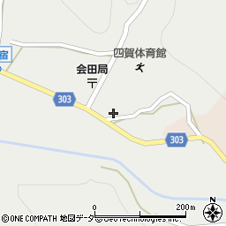 長野県松本市会田673周辺の地図