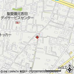 茨城県水戸市元吉田町1369-5周辺の地図
