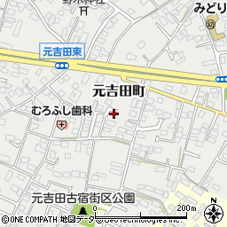茨城県水戸市元吉田町2177-9周辺の地図