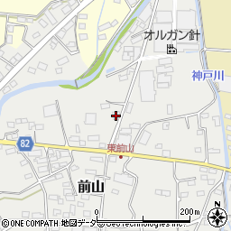 長野県上田市前山42-3周辺の地図