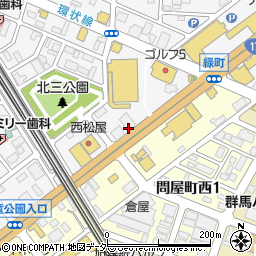 カラオケ本舗まねきねこ 高崎緑町2号店周辺の地図