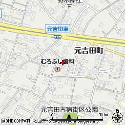 茨城県水戸市元吉田町2197-3周辺の地図