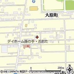 群馬県太田市大原町202周辺の地図