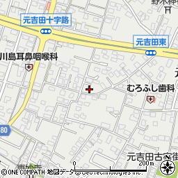 茨城県水戸市元吉田町2235-1周辺の地図