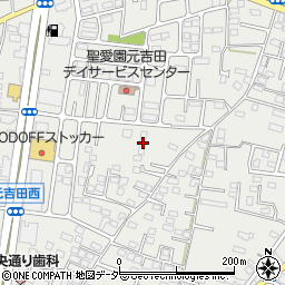 茨城県水戸市元吉田町1186-4周辺の地図