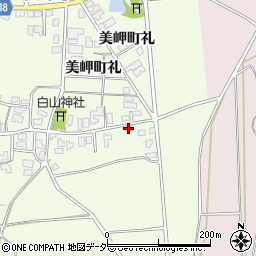 石川県加賀市美岬町ら周辺の地図