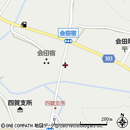 長野県松本市会田713周辺の地図