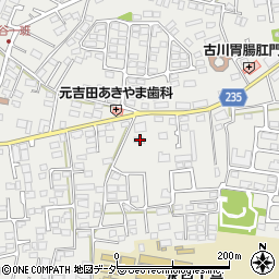 茨城県水戸市元吉田町1129周辺の地図