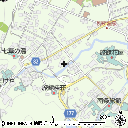 長野県上田市別所温泉1712周辺の地図