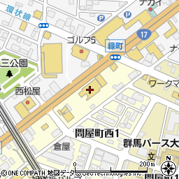 日産プリンス群馬高崎店周辺の地図