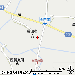 長野県松本市会田77周辺の地図