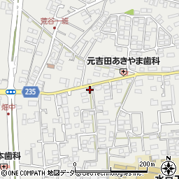 茨城県水戸市元吉田町975-4周辺の地図