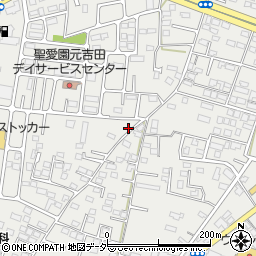 茨城県水戸市元吉田町1187周辺の地図