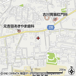 茨城県水戸市元吉田町1135周辺の地図