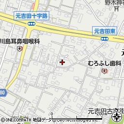 茨城県水戸市元吉田町2235-2周辺の地図