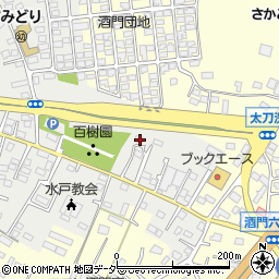 茨城県水戸市元吉田町2623-2周辺の地図