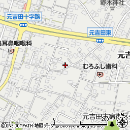 茨城県水戸市元吉田町2234周辺の地図