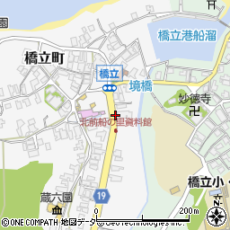 石川県加賀市橋立町ロ周辺の地図