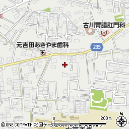 茨城県水戸市元吉田町1133-2周辺の地図