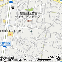 茨城県水戸市元吉田町1186周辺の地図
