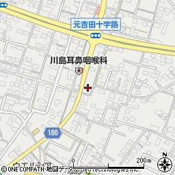 茨城県水戸市元吉田町1636-8周辺の地図