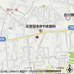 茨城県水戸市元吉田町972周辺の地図