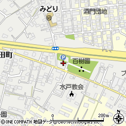 茨城県水戸市元吉田町2612周辺の地図