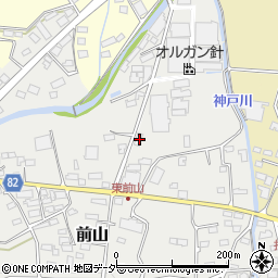 長野県上田市前山43周辺の地図