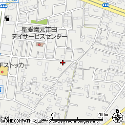 茨城県水戸市元吉田町1187-2周辺の地図