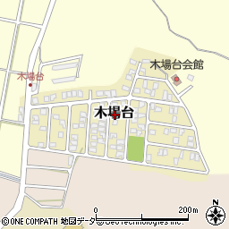 石川県小松市木場台周辺の地図