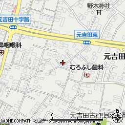 茨城県水戸市元吉田町2233-5周辺の地図