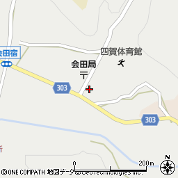 長野県松本市会田668周辺の地図