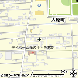 群馬県太田市大原町209-10周辺の地図