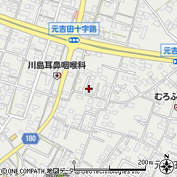 茨城県水戸市元吉田町1643-10周辺の地図